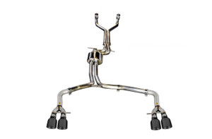 AWE Track Edition Exhaust for Audi C7 S7 4.0T - Diamond Black Tips