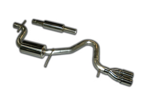 AWE Performance Cat-back Exhaust for Golf / Rabbit 2.5L - Chrome Tips