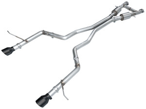 AWE Track Edition Exhaust for Dodge Durango 5.7 - Diamond Black Tips