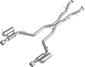 MBRP 3” Cat-Back, Dual Split Rear, 2011-2026 Dodge Durango 5.7L, Street Profile