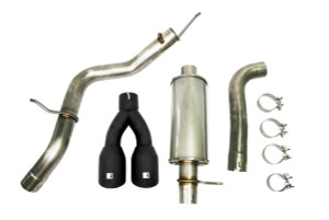 Roush 2019-2023 Ranger 2.3L Cat Back Exhaust - Black Tip