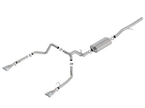 パンツ SOL GuruGuruSweatpants Brown XL 2021 Chevy Silverado Z/71 DUAL EXHAUST w/ BORLA TOURING CAT