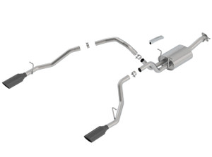 Borla 3", 2.5" Cat-Back Exhaust 2019-2023 Ram 1500 5.7l V8, Touring Series -140758bc