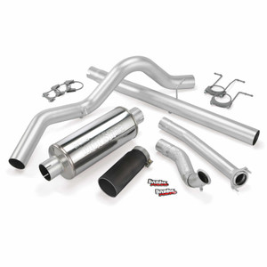 Banks Power 4" Monster Exhaust 1994-97 Ford 7.3L- Black Tip (Ec/Lb)