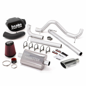 Banks Power Stinger Kit 2007-11 Jeep 3.8L Wrangler 4 Door - Chrome Tip