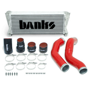 Banks Power Techni-Cooler 2013-18 Ram 6.7L Intercooler w/ Boost Tubes - Red