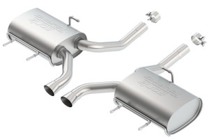 Borla 2.25" Axle-Back Exhaust Cts Coupe V6 2011-2014 Axle-Back Exhaust Touring