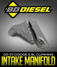 New  BD Diesel Competition Inake Manifold: 2003–2007 DODGE 5.9L CUMMINS ​1041580