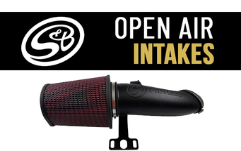 Power Stroke Open Air Intake Kits from S&B