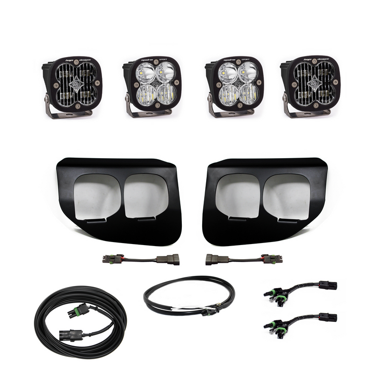 Baja Designs Ford Super Duty (2020+) Fog Lights Dual Fpk Sae/Sport Dc 447738up