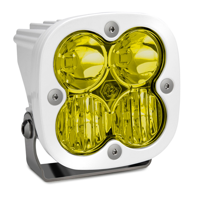 Baja Designs Led Light Pod White Amber Lens Squadron Pro 490013wt