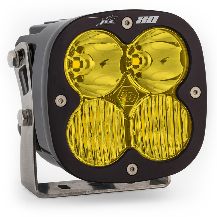 Baja Designs Led Light Pods Amber Lens Spot Pair XL80 670013