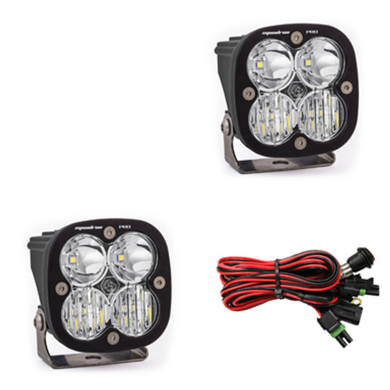 Baja Designs Led Light Pods Driving Combo Pattern Pair Squadron Pro Series 497803