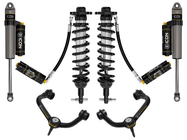 ICON Stage 5 Suspension System w/ Tubular UCA 0-3" 2021+ Ford F150 2wd