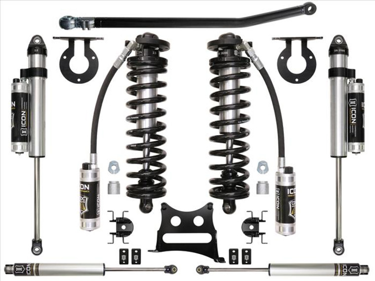 ICON 2005-2016 Ford F250/F350 2.5-3" Stage 4 Coilover Conversion System