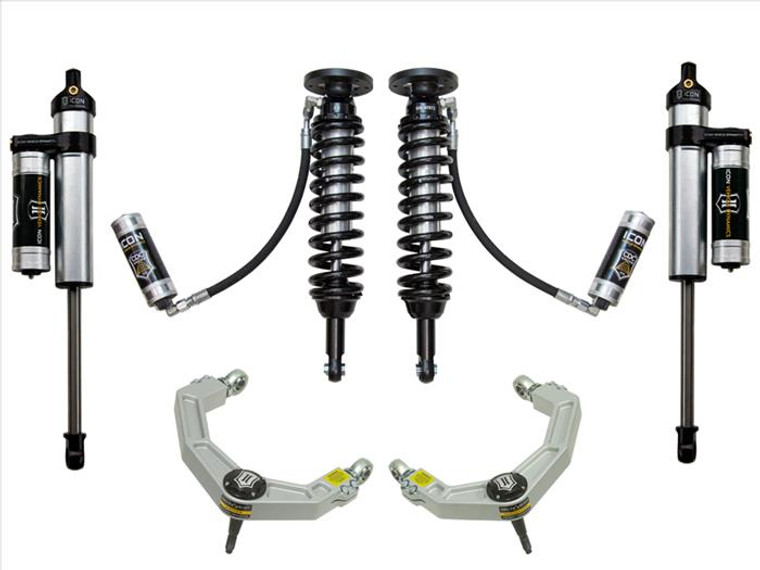 ICON 2009-2013 Ford F150 2wd 1.75-2.63" Stage 4 Suspension System w/ Billet UCA