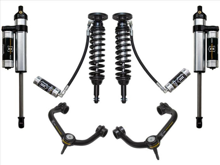 ICON 2009-2013 Ford F150 4wd 1.75-2.63" Stage 4 Suspension System w/ Tubular UCA