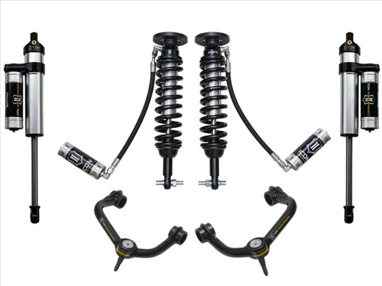 ICON 2014 Ford F150 2wd 1.75-2.63" Stage 4 Suspension System w/ Tubular UCA