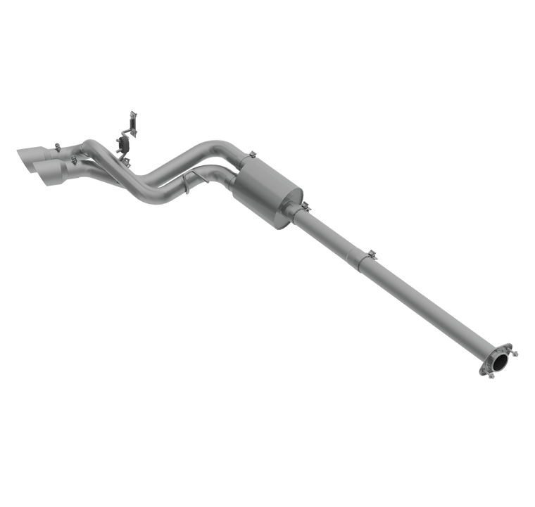 MBRP 3" Cat Back, Pre-Axle Dual Outlet, T409, Ford F-150 3.5L EcoBoost/5.0L/3.7L 2009 - 2014