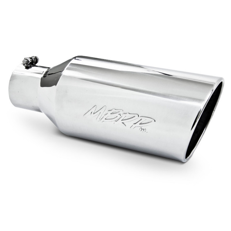 MBRP Tip, 7" O.D. Rolled End, 4" inlet 18" in length, T304