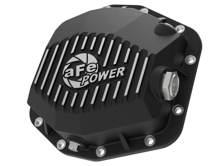 AFE POWER 2021 Ford Bronco w/ Dana M220 Differential Cover Black Street Series w/ Machined Fins