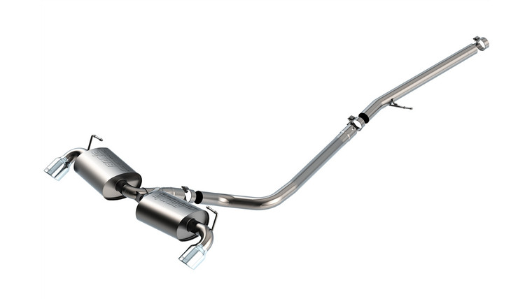 Borla 3" Into Dual 2.25" Tail Pipes 2021-2022 Ford Bronco Sport 2.0l 2.5in / 2.25in S-Type Cat-Back Exhaust