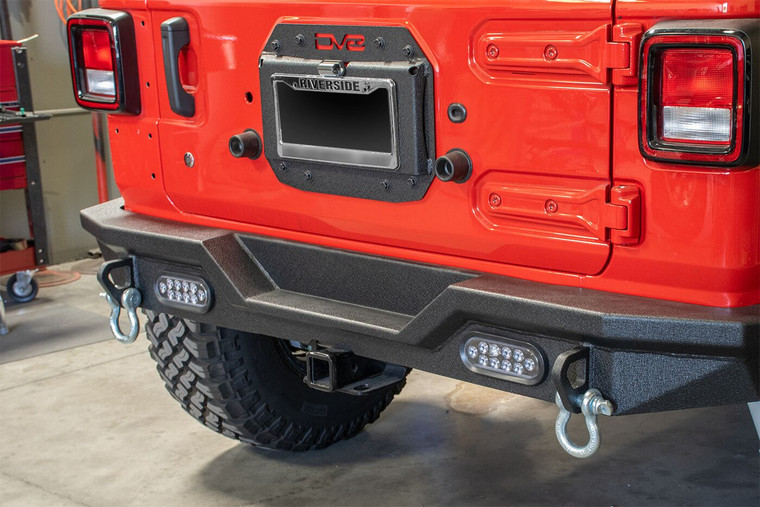 DV8 Offroad Jeep JL Spare Tire Delete Kit 18-Present Wrangler JL