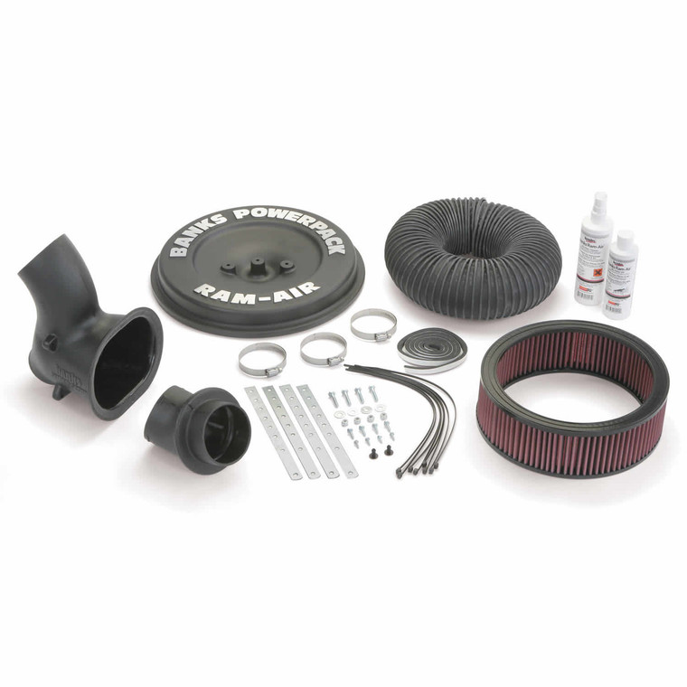 Banks Motorhome Ram-Air Cold-Air Intake System Oiled Filter 95 GM 454 Motorhome EFI (Electronic Fuel Injection)