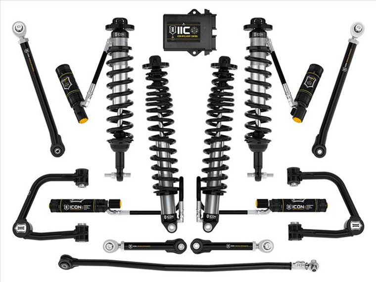 ICON 2021+ BRONCO NON-SASQUATCH 3-4" LIFT STAGE 8 SUSPENSION SYSTEM TUBULAR