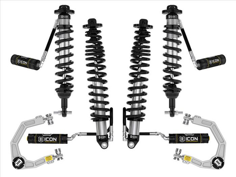 ICON 2021+ BRONCO SASQUATCH 2-3" LIFT STAGE 4 SUSPENSION SYSTEM BILLET