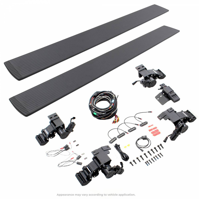 Go Rhino 2019-2023 Ford Ranger Crew Cab 4dr E-BOARD E1 Electric Running Board Kit