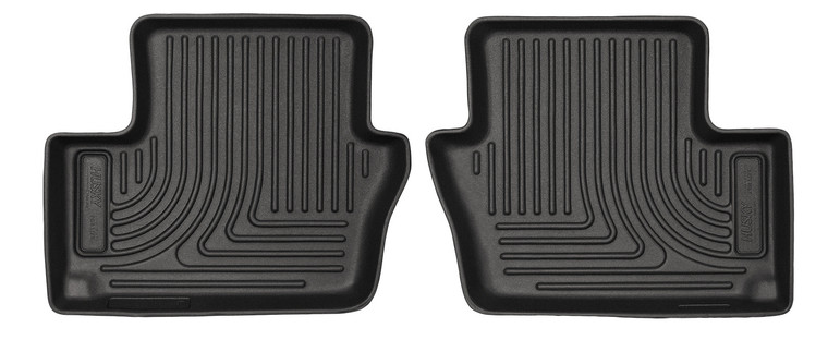 Husky Liners 2nd Seat Floor Liner 07-15 Caliber/Compass/Patriot-Black WeatherBeater