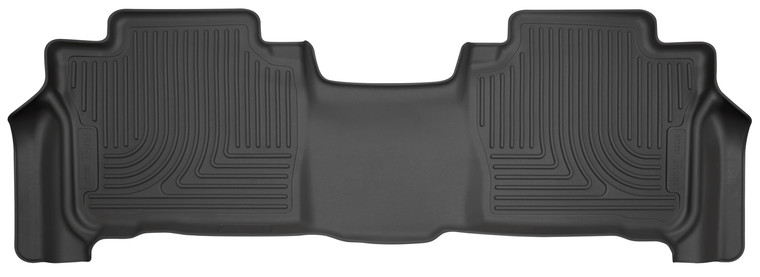 Husky Floor Liners 13-18 Lexus LX570 13-18 Toyota Land Cruiser 2nd Seat Floor Liner Black