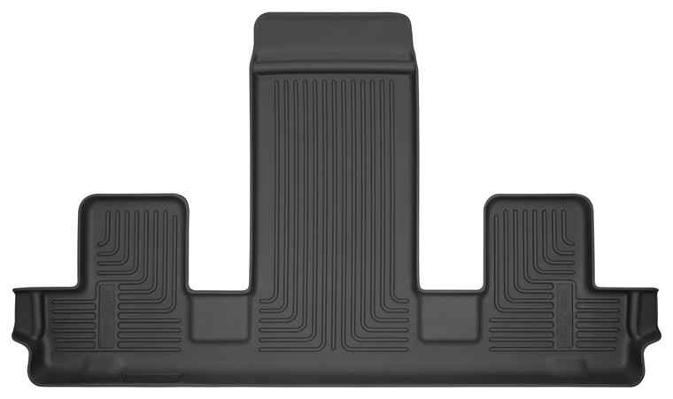 Husky Floor Liners 18 Buick Enclave 18 Chevrolet Traverse 3rd Seat Floor Liner Black Weatherbeater Series