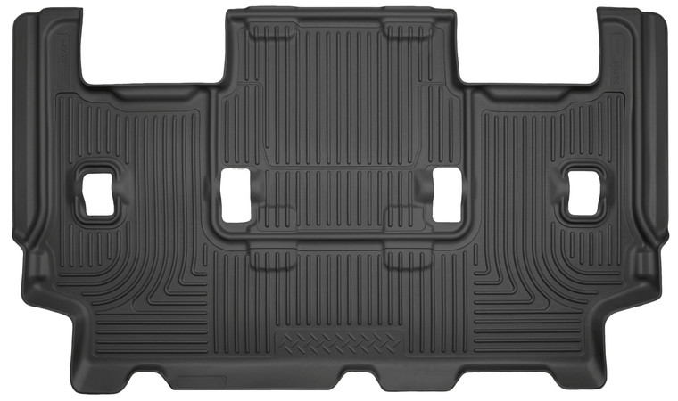 Husky Floor Liners 07-17 Ford Expedition 08-15 Lincoln Navigator 3rd Seat Floor Liner Black