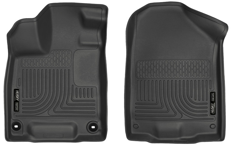 Husky Floor Liners 17-18 Honda Ridgeline Front Floor Liners Black