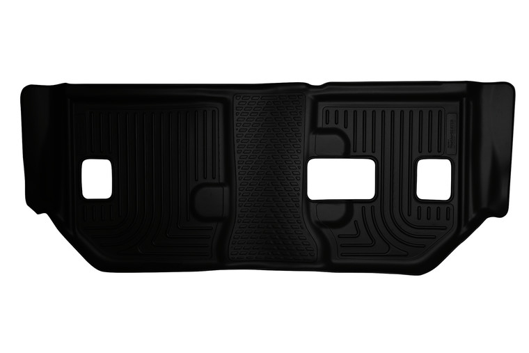 Husky Floor Liners 3rd Seat 11-14 Escalade/Suburban/Yukon Bench Seats WeatherBeater-Black