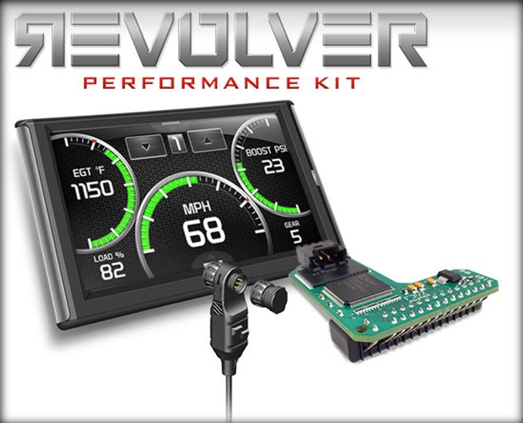 EDGE Revolver Performance Kit (Revolver With Insight And Eas Switch) Ford 7.3L 02-03 Auto 6-Chip Master Box Code Vdh4