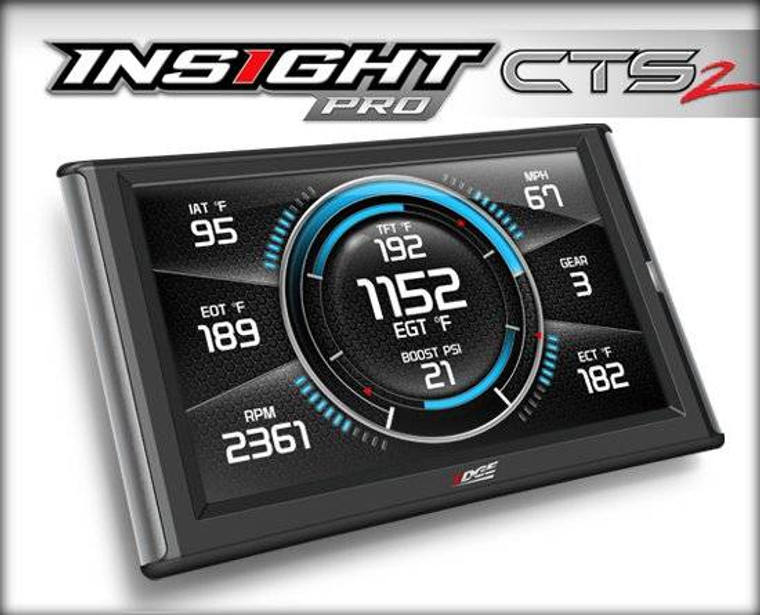 EDGE Insight Pro CTS2 Monitor - 01-15 GMC Sierra / Chevy Silverado 66L 03-16 Ford F250-F350 60L / 64L / 67L 03-07 Dodge 2500-3500 59L - 86100