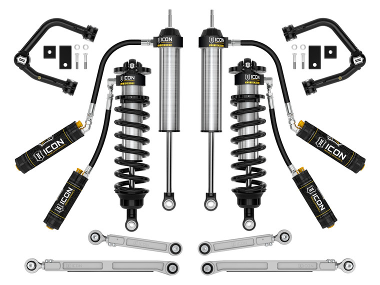 ICON 2022-UP Tundra 1.25-3.5" Stage 2 3.0 Suspension System Tubular