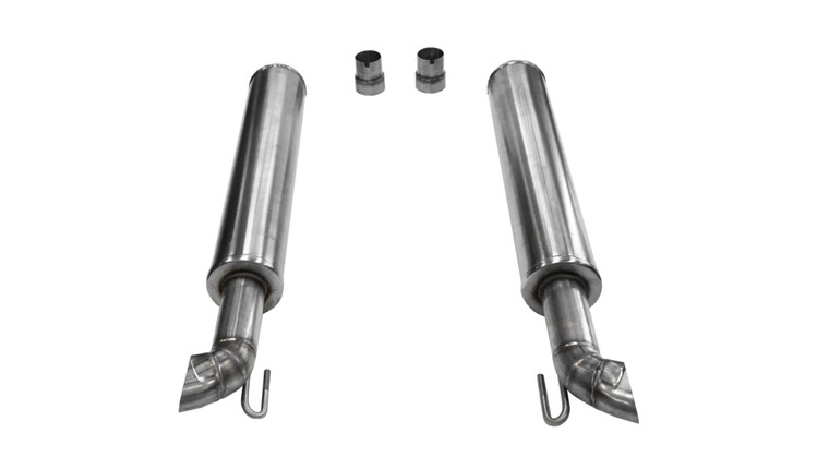 Corsa 3" Cat-Back Xtreme Dual Side Exhaust 13-17 Dodge Viper SRT/GTS Manual Trans 8.4L V10 (No Tips) Stainless Steel