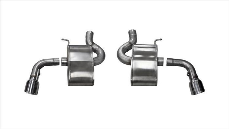 Corsa 2.75" Axle-Back Xtreme Dual Exhaust 4.5" Polished Tips 16-19 Chevy Camaro SS 6.2L V8 Stainless Steel