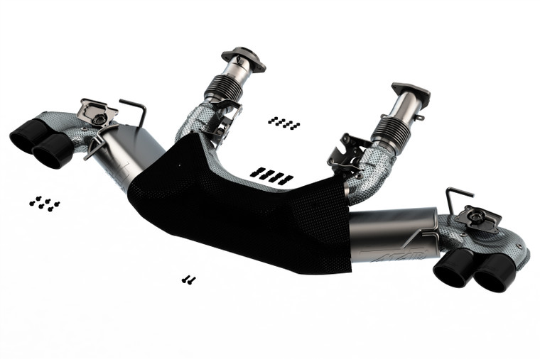 Borla ATAK Cat-Back Exhaust Kit 2020-2024 Chevrolet Corvette Stingray (C8) 6.2L V8 Auto Trans RWD 2 Door - 140839BC