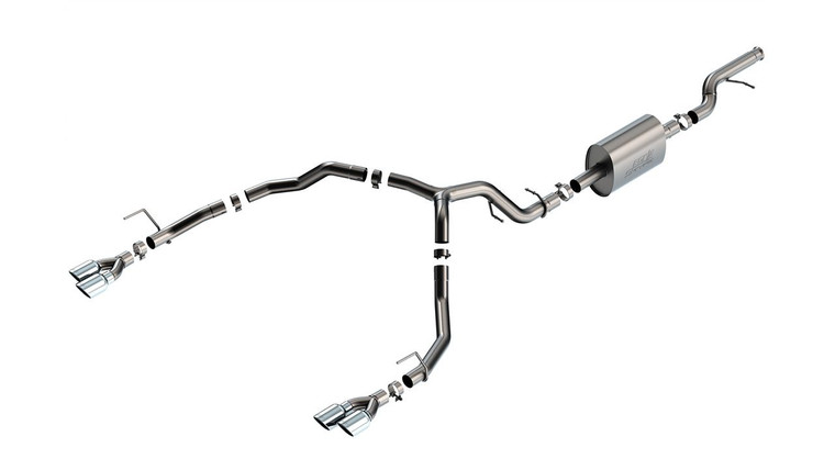 Borla S-Type Cat-Back Exhaust System 2021-2023 Chevrolet Tahoe Premier 5.3L V8 Auto Trans 2 & 4 Wheel Drive 4 Door Fits Premier Models ONLY - 140857