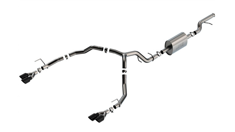 Borla S-Type Cat-Back Exhaust System 2021-2023 Chevrolet Tahoe Premier 5.3L V8 Auto Trans 2 & 4 Wheel Drive 4 Door Fits Premier Models ONLY - 140857BC