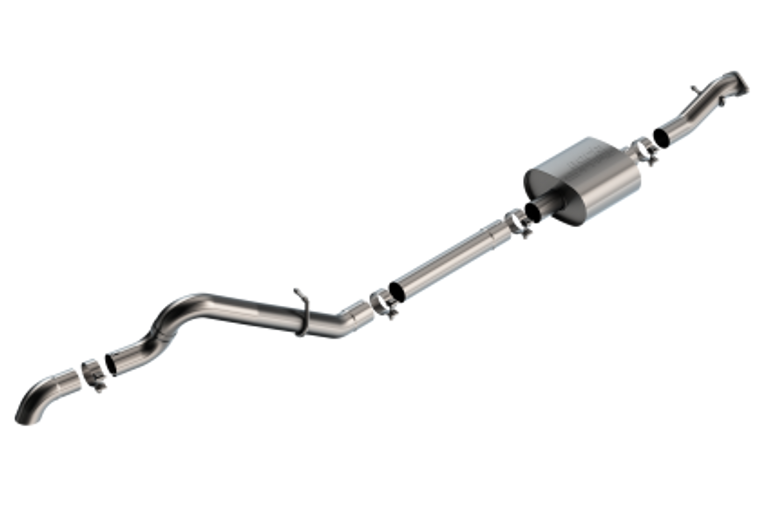 Borla S-Type Cat-Back Exhaust System 2021-2023 Ford Bronco 2.3L 4 Cyl. Auto/Man Trans 4 Wheel Drive 2 & 4 Door Climber System - 140898
