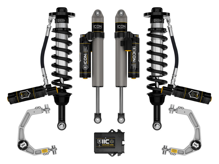 ICON 2021-2023 Ford F150 Tremor 4WD 2.5-3" Stage 5 Suspension System w/ Billet Upper Control Arms