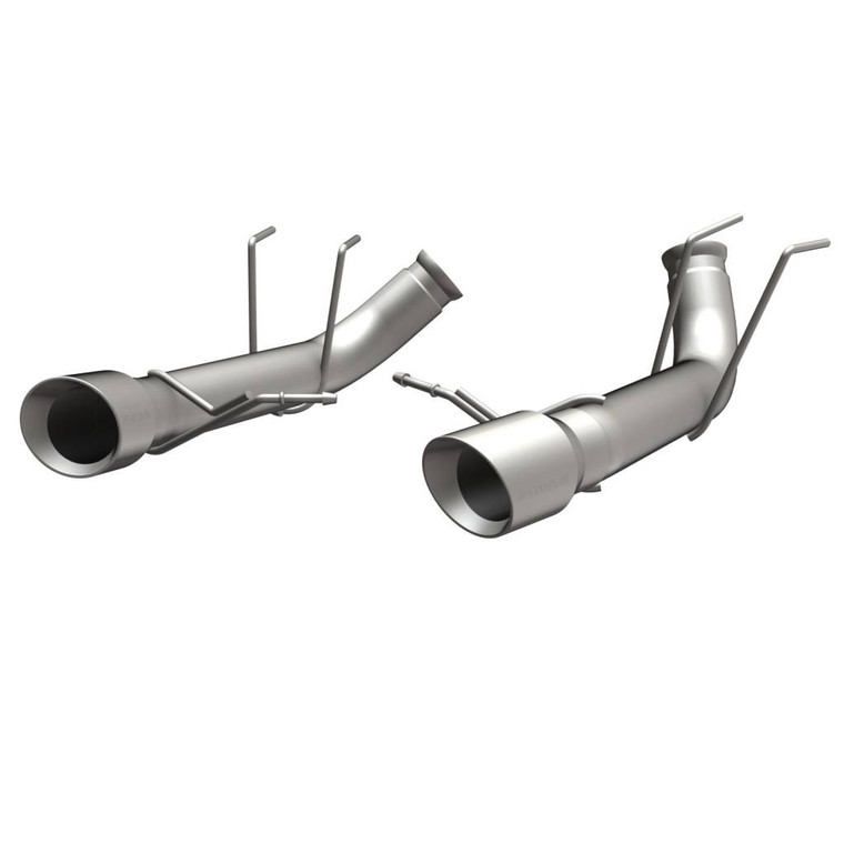 Magnaflow 3" Competition Series Axle-Back Exhaust System Muffler Delete Pipes 2013-2014 Split Rear Ford Mustang