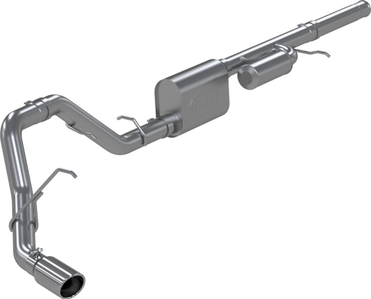 MBRP 3" Cat-Back, Single Side Exit, 2021-2024 Chevrolet/ GMC Tahoe/ Yukon, Suburban/ Yukon XL 5.3L, Aluminized Steel