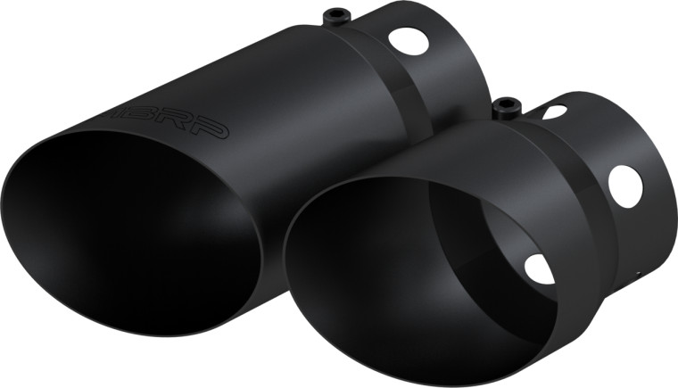 MBRP Black-Coated Tip Cover Set, 4" Inlet, 5" Outlet, 6.75"/9.75" length, 2008-2025 Ford F-250/350/450 6.4L/6.7L PowerStroke
